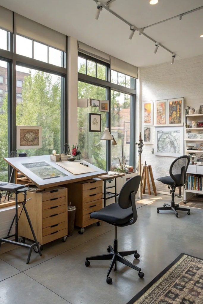 Creative Studios Filled With Art