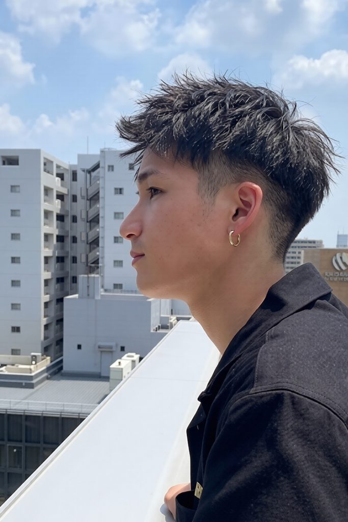 Disconnected Undercut for Bold Statement