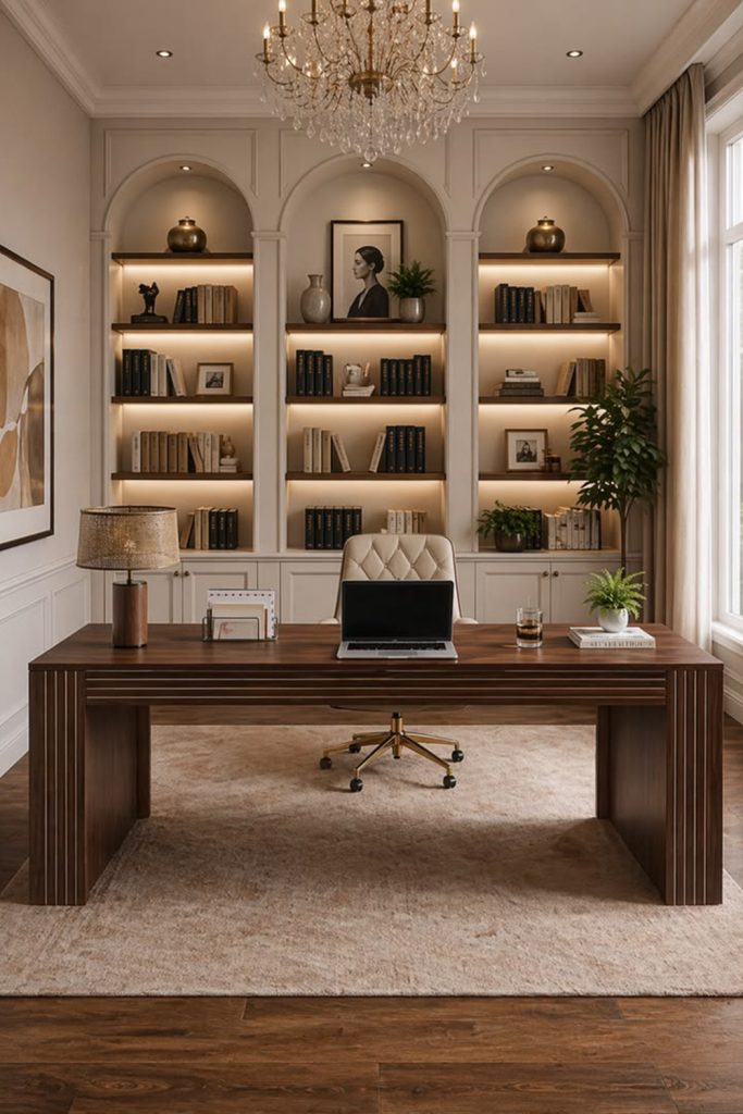 Library Style Workspaces Filled With Ideas and Inspiration