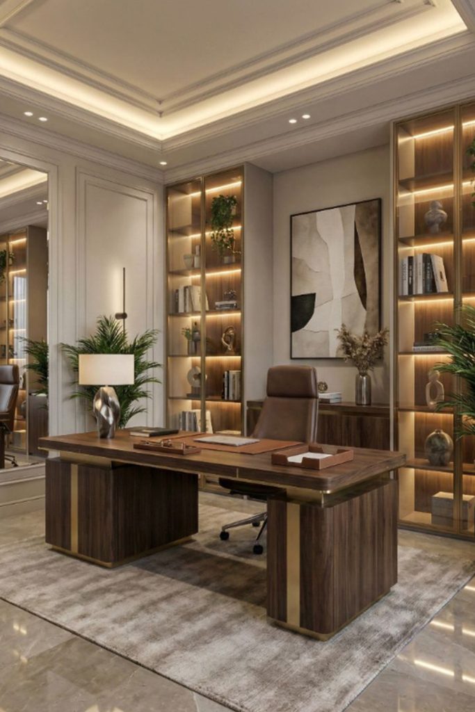 Luxury Executive Offices With Hotel Inspired Design