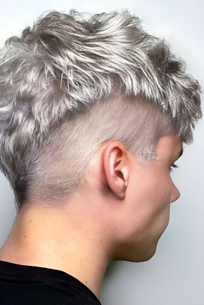 Mohawk Inspired Undercut for Statement Style