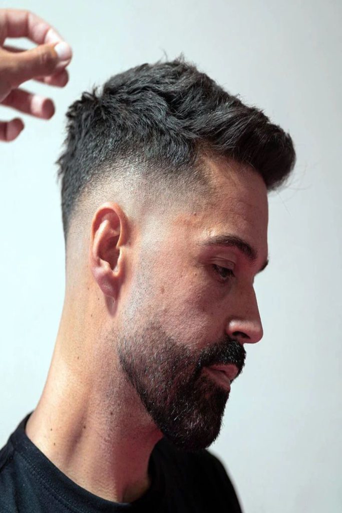 Quiff Undercut for Retro Meets Modern