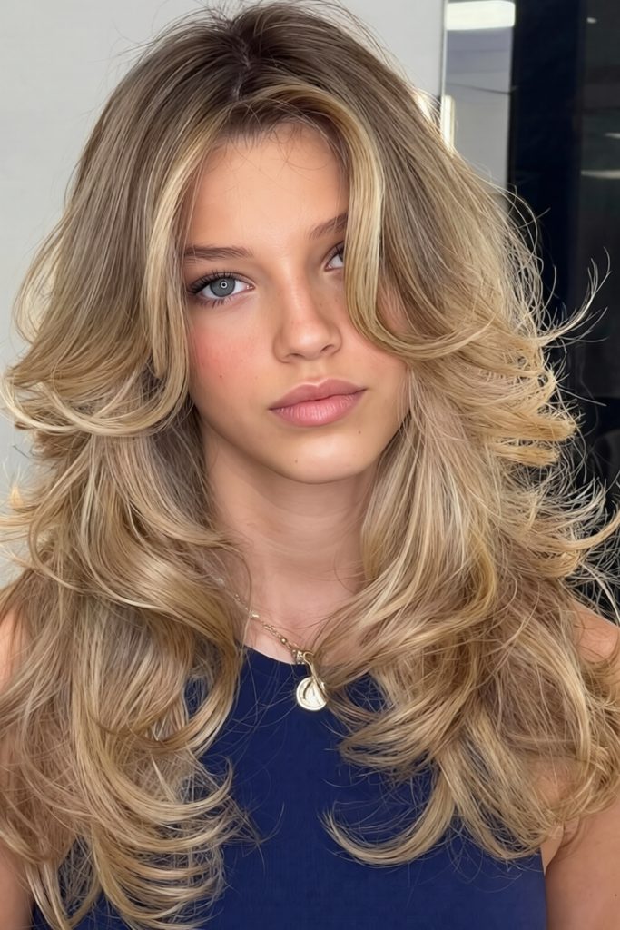 Smooth Layered Blowout With Executive Styling