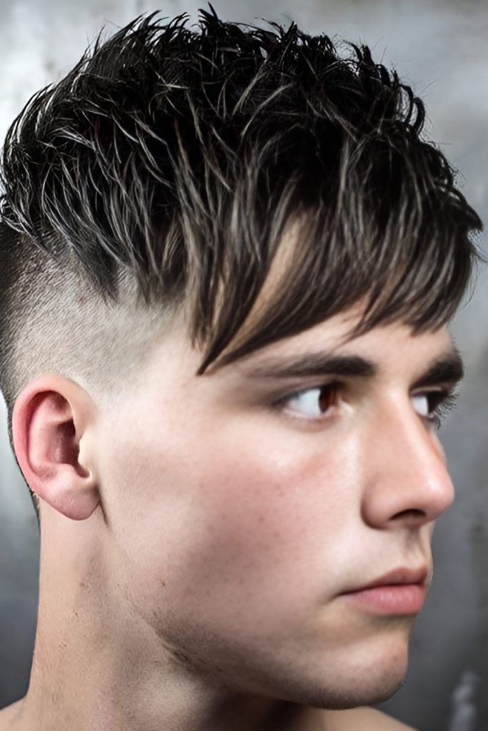 Angular Fringe Undercut for Modern Edge