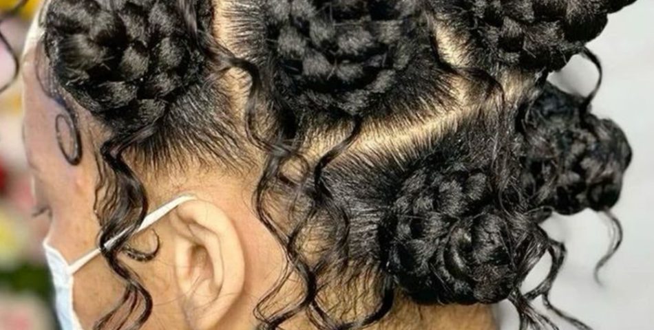 Bantu Knots That Preserve Curl Definition
