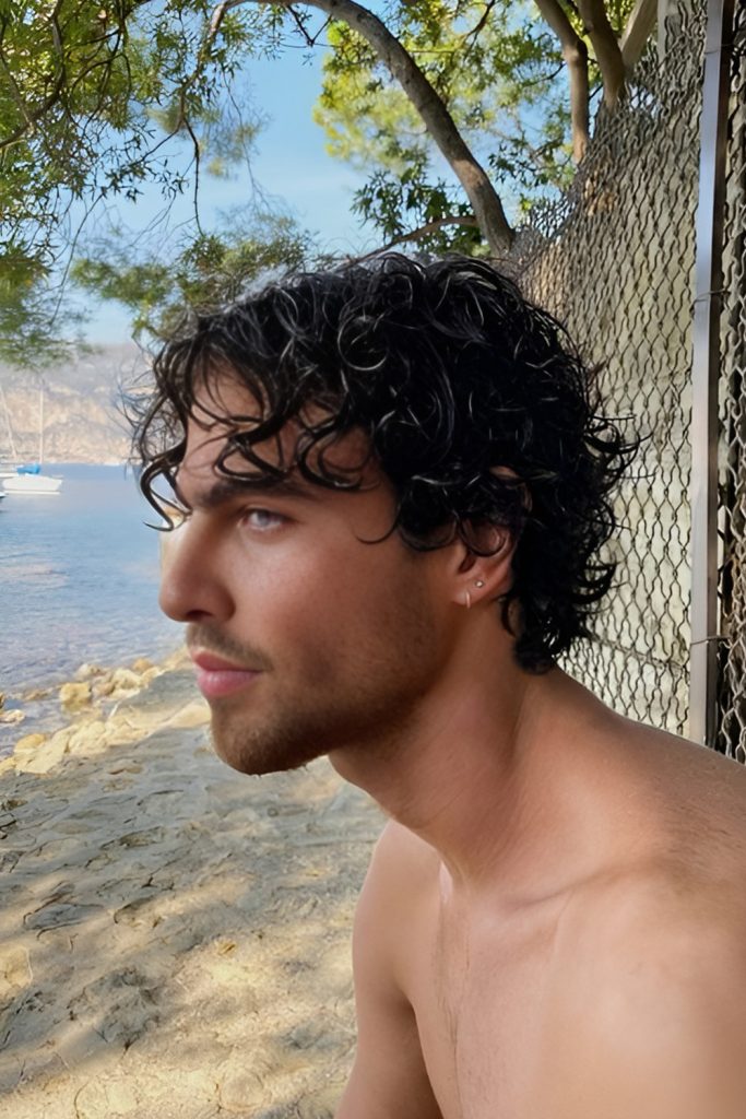Beach Inspired Curly Waves