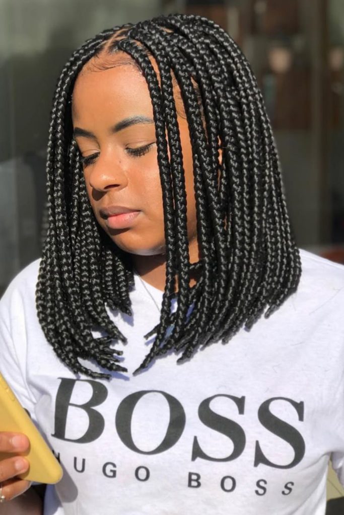 Box Braids Designed for Long Lasting Convenience