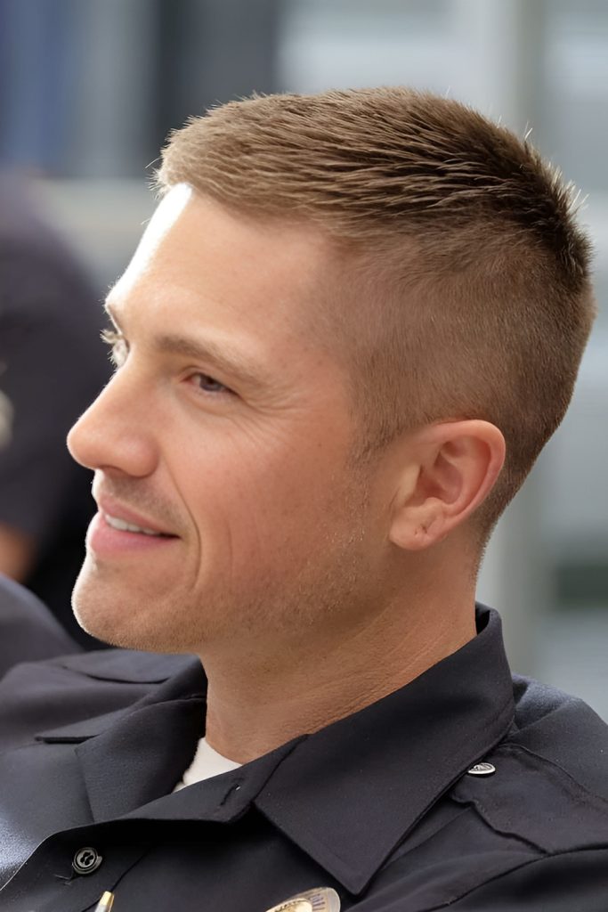 Classic Short Barber Cut for Timeless Simplicity