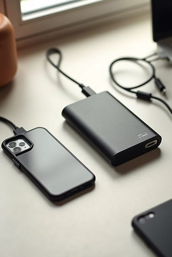 Compact Power Bank That Prevents Dead Devices