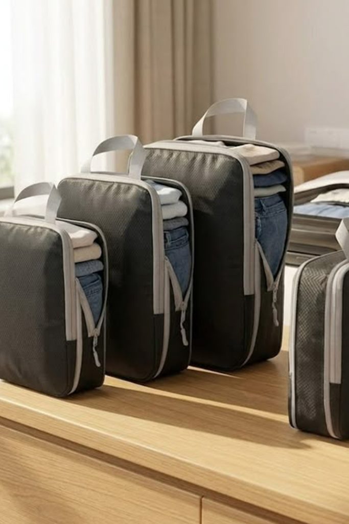 Compression Packing Cubes for Efficient Organization