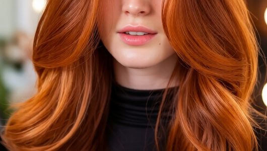 Copper and Auburn Tones for the Expressive Individual