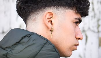 Curly Drop Fade