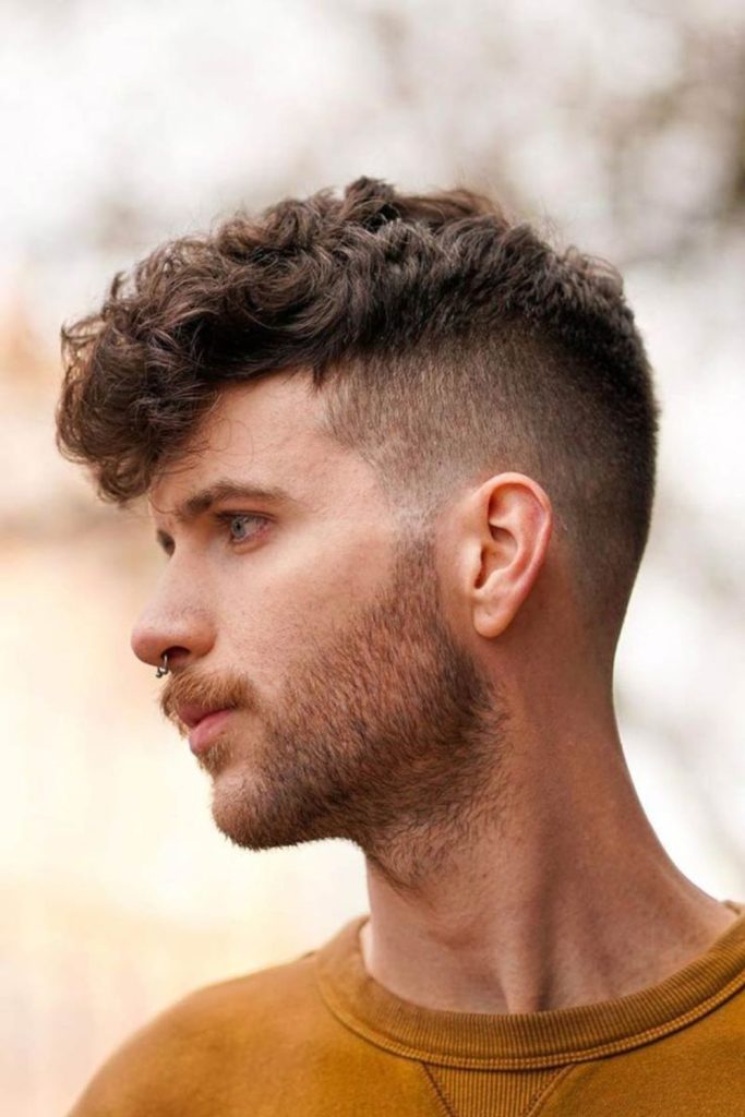 Curly Faux Hawk