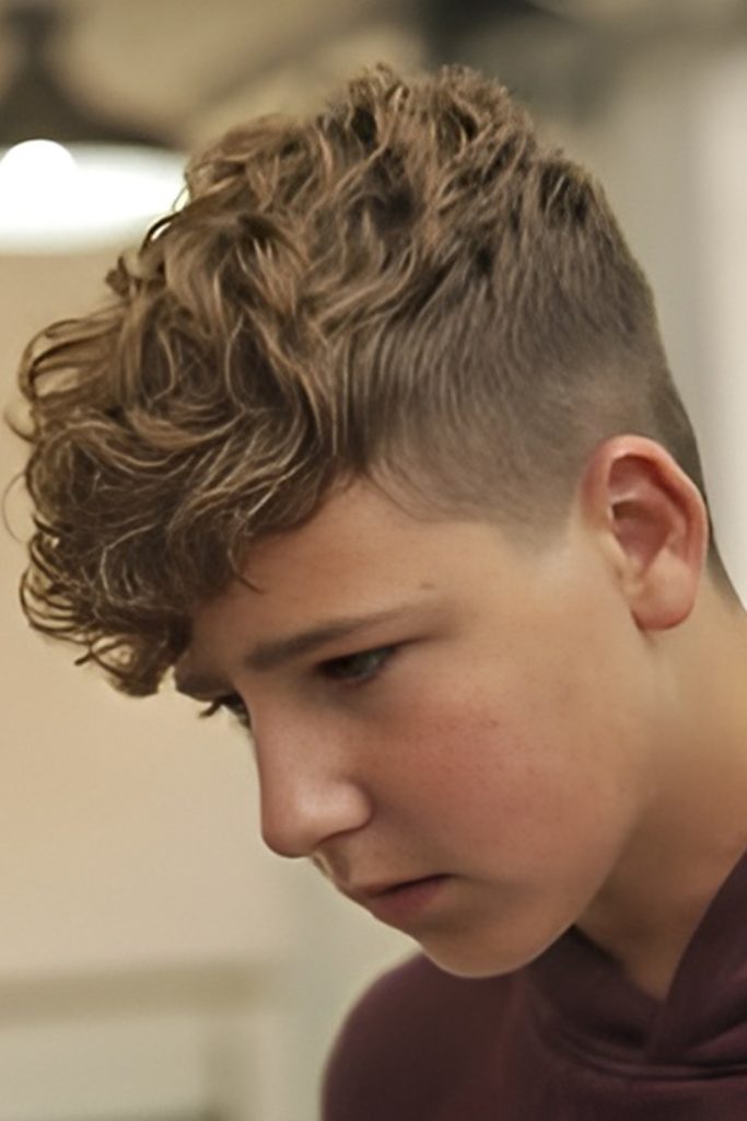Curly Ivy League Cut