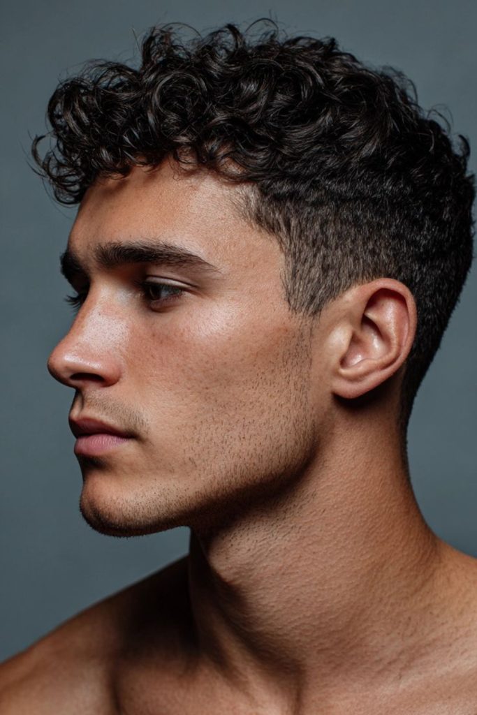 Curly Slick Back