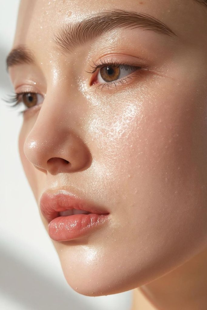 Fresh, Hydrated Skin as the Foundation of the Look