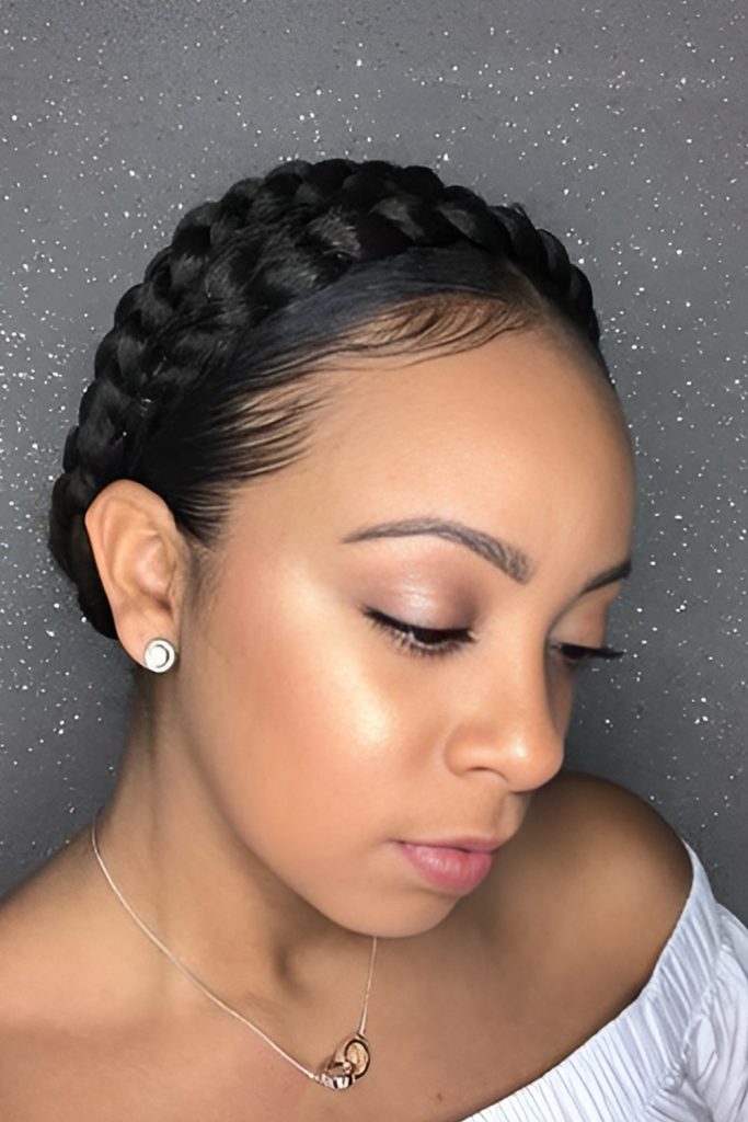 Halo Braids for Elegant and Effortless Curl Care