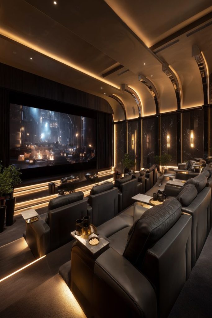 Indoor Entertainment Theaters with Cinematic Design