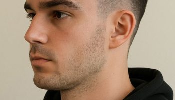 Low Fade with Neat Top Styling