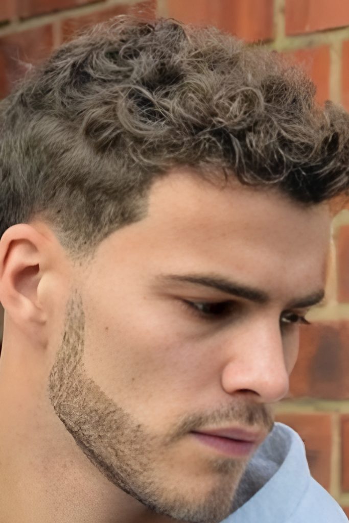 Messy Curly Top