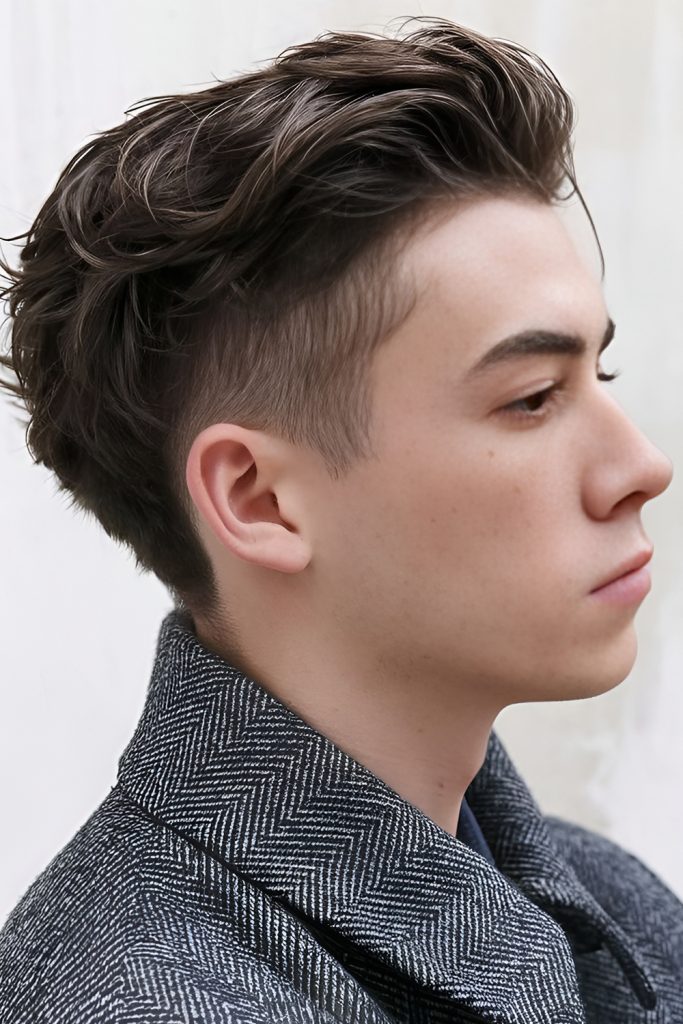 Messy Layered Undercut for Casual Charm