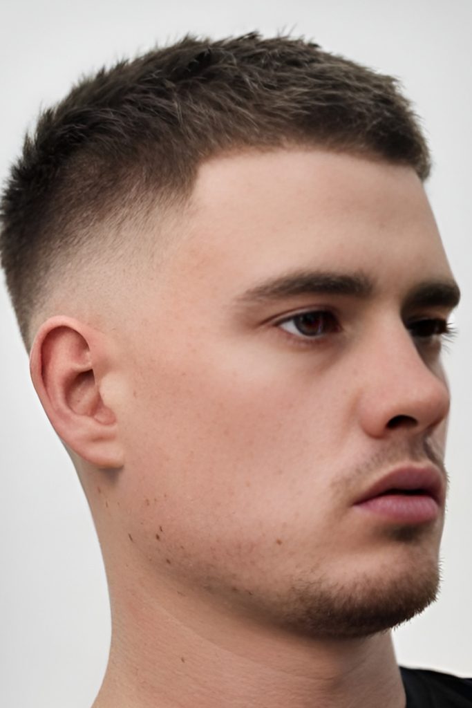Military Style High and Tight Cut