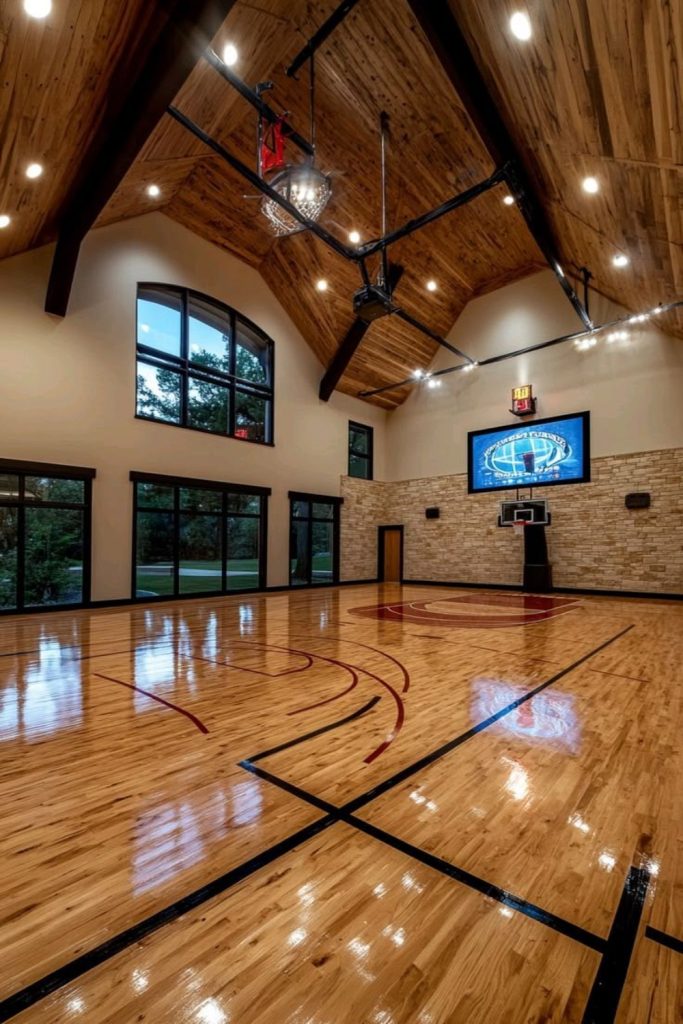 Private Indoor Sports Courts and Recreation Facilities