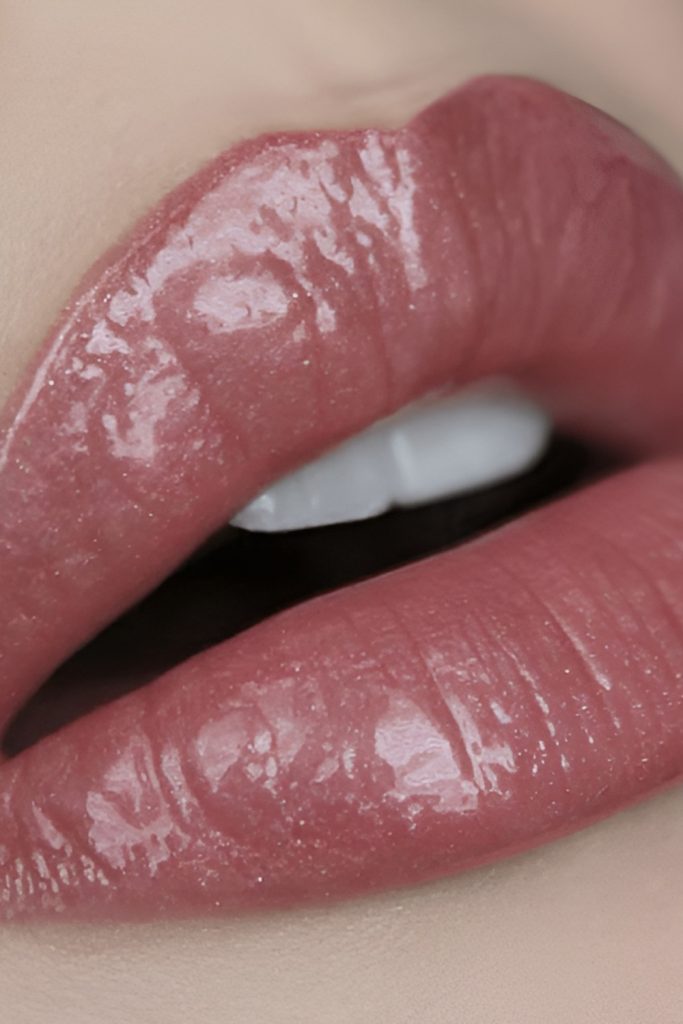 Rosewood Lip Color with Clear Shine