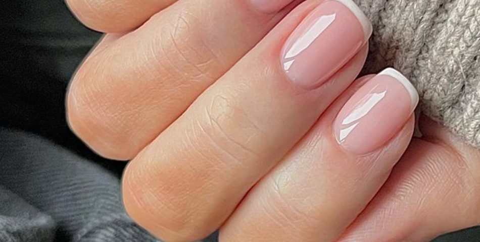 Sheer Pink or Nude Polish Delivers the Classic French Manicure Look
