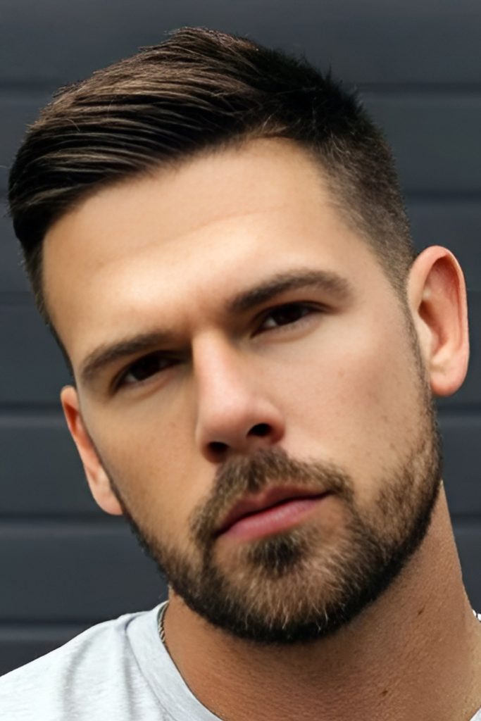 Short Comb Over for a Sharp Modern Look
