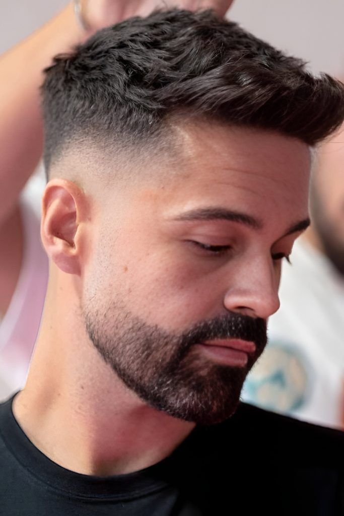 Short Faux Hawk for Subtle Boldness