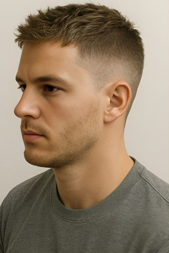 Short Messy Haircut for a Casual Style