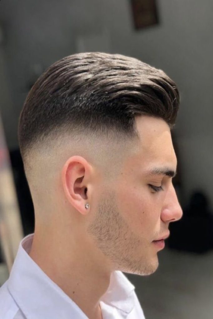 Short Pompadour for Classic Volume and Style