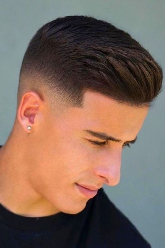 Short Pompadour for Subtle Volume Lift
