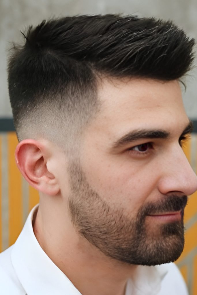 Short Quiff for Controlled Front Height