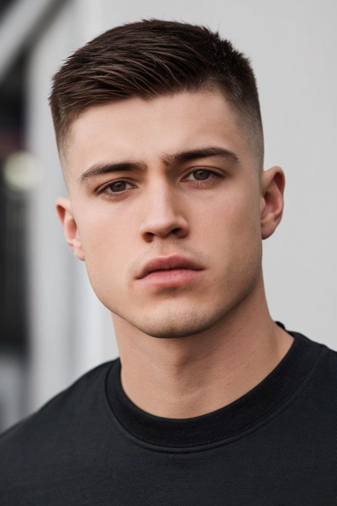 Short Side Part for a Timeless Professional Look
