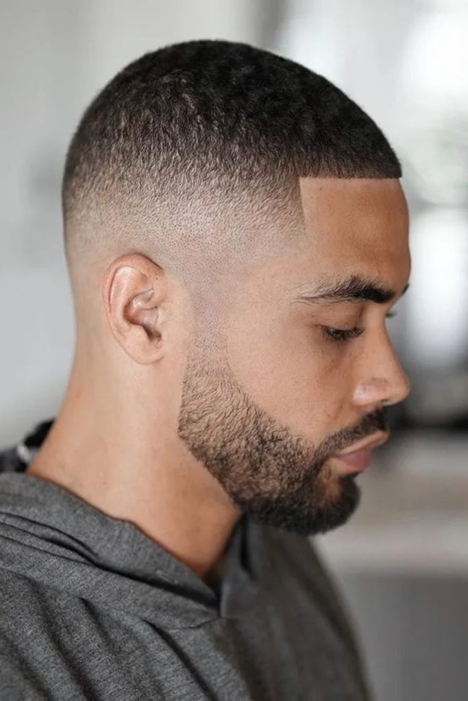 Short Temple Fade for Detailed Barbering