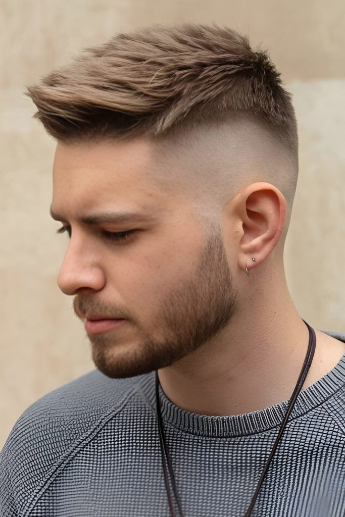 Short Top Undercut with Fade for Minimalism