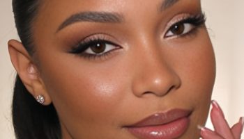 Soft Brown Liner with Caramel Gloss