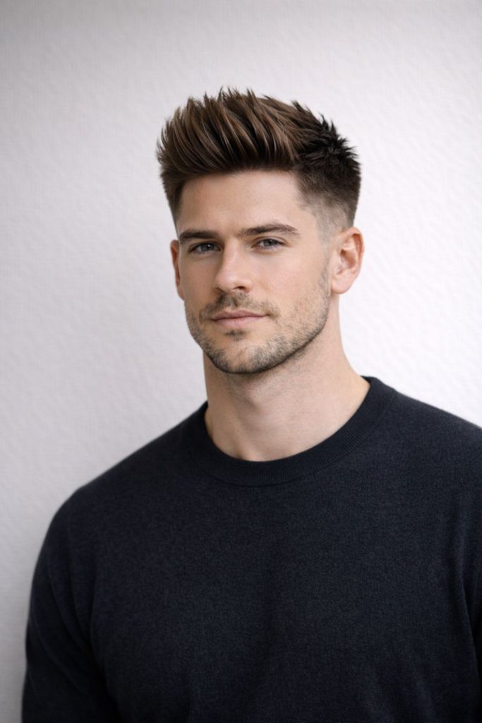 Voluminous Top Undercut for Head Turning Effect