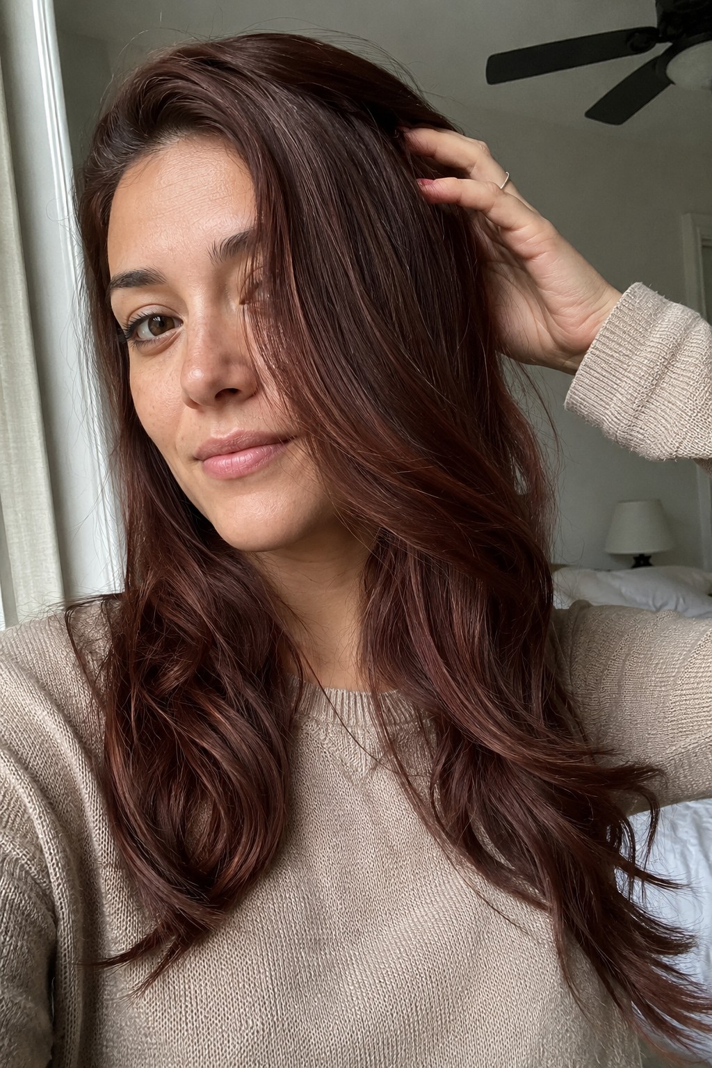 Rich layered red hair color fall 2026