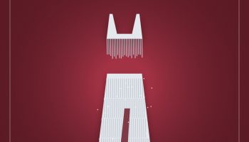 Illustrated graphic of Dakota Johnson’s silver fringe two-piece