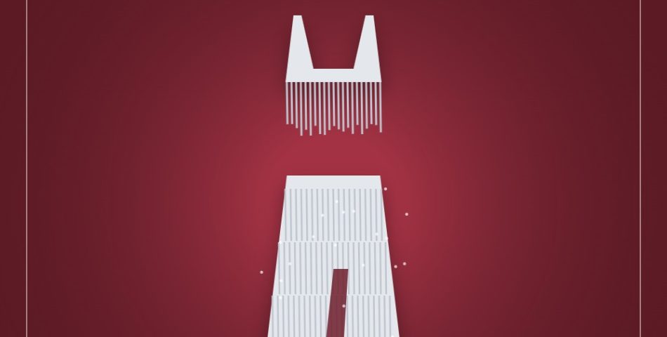 Illustrated graphic of Dakota Johnson’s silver fringe two-piece