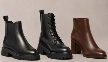 Chelsea vs Combat vs Ankle Boots: side by side comparison poster