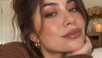 Pinterest cover for monochrome warm neutral makeup looks on Insiderlyfe
