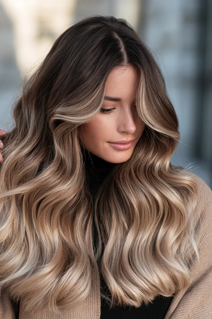 Foilyage hybrid highlights with a bright blended finish