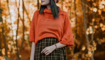 plaid skirt outfits 6
